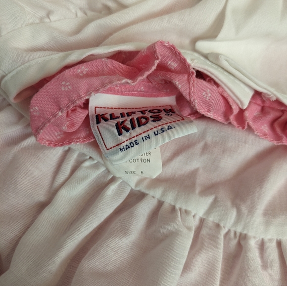 Vintage girl dress floral size 5 - Picture 3 of 3